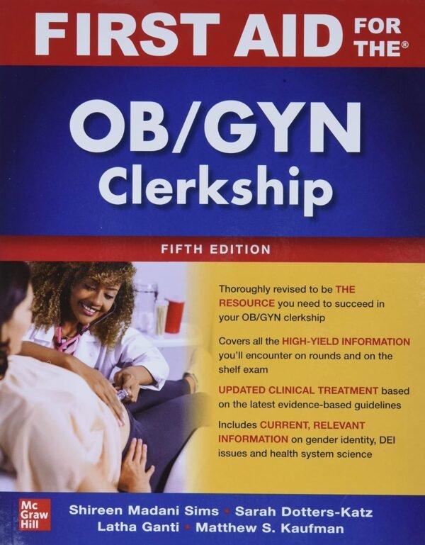 First Aid for the OBGYN Clerkship 5th Edition PDF