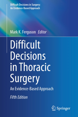 Difficult Decisions in Thoracic Surgery PDF