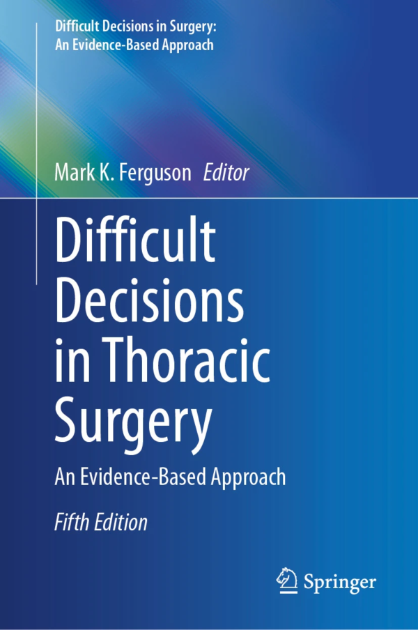 Difficult Decisions in Thoracic Surgery PDF