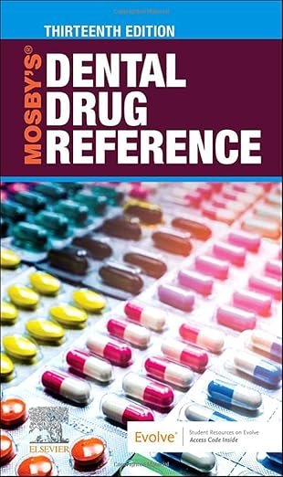 The Mosby’s Dental Drug Reference 13th Edition PDF