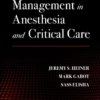 Emergency Management in Anesthesia and Critical Care