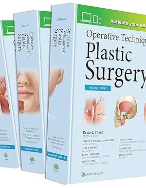 Operative Techniques in Plastic Surgery First, 3 Volumes Edition PDF