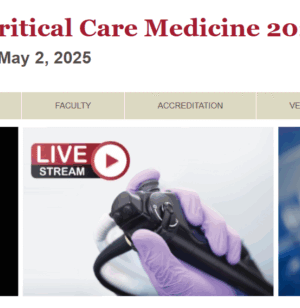 Harvard Pulmonary and Critical Care Medicine 2025